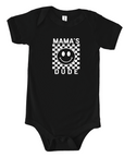 Mama's Dude Checkered Onesie