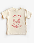 Santa's Homegirl Tee Saved by Grace Co.