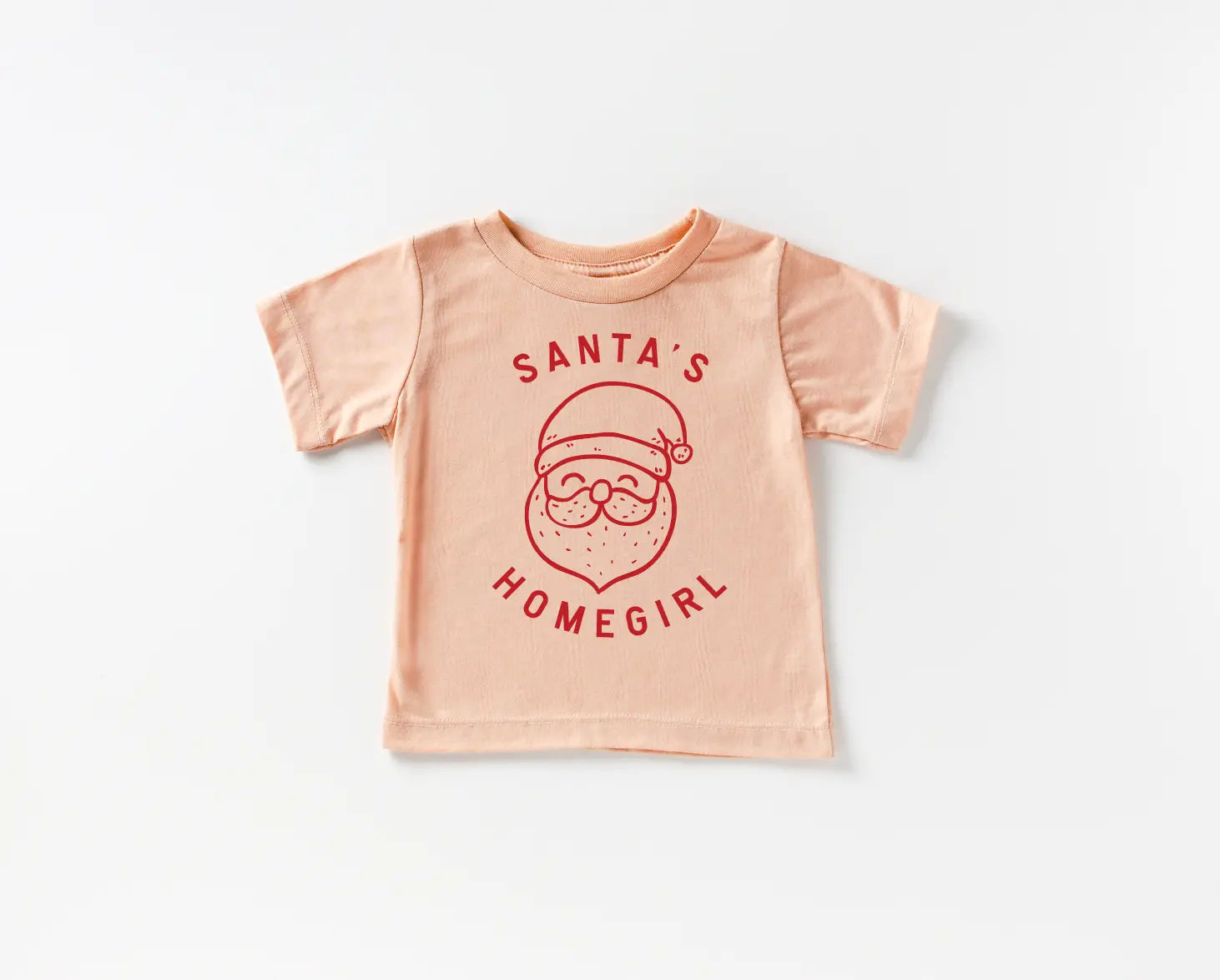 Santa's Homegirl Tee Saved by Grace Co.
