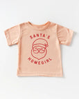 Santa's Homegirl Tee Saved by Grace Co.