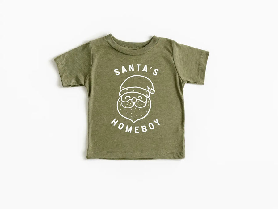 Santa's Homeboy Tee Saved by Grace Co.