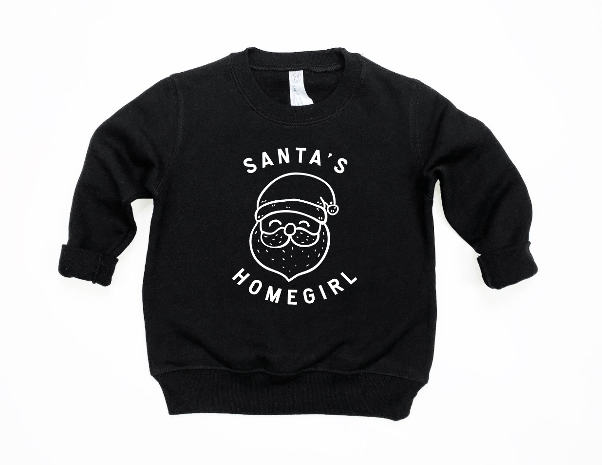 Santa's Homegirl Pullover – Saved by Grace Co.