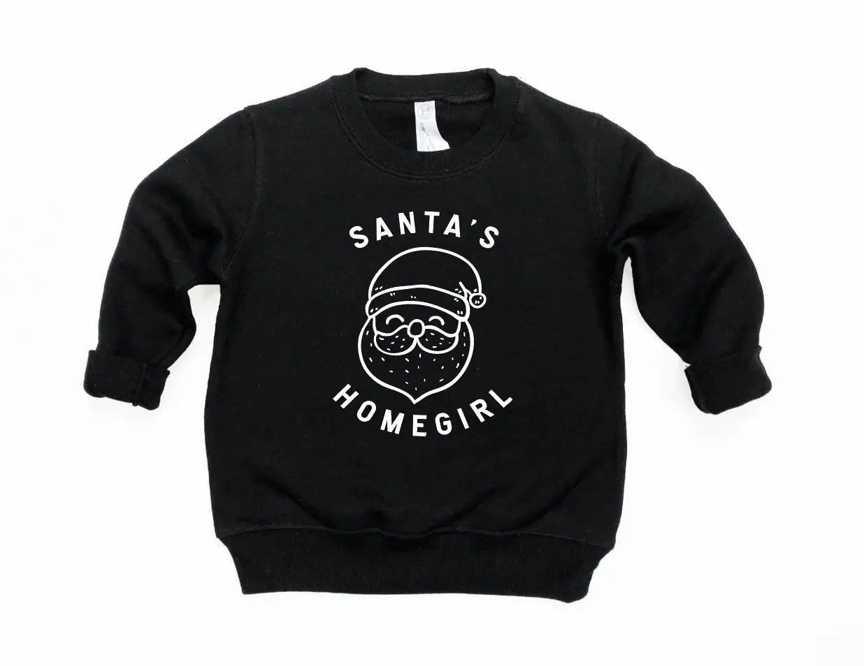 Santa's Homegirl Pullover Saved by Grace Co.
