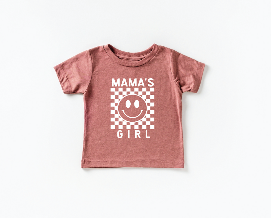 Mama's Girl Checkered Tee