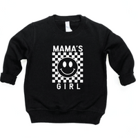 Mama's Girl Checkered Pullover