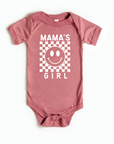 Mama's Girl Checkered Onesie