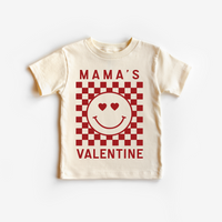 Mama's Valentine Checkered Tee
