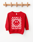 Mama's Valentine Checkered Pullover