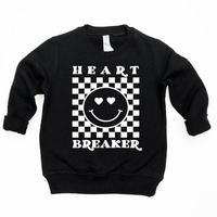 Heart Breaker Checkered Pullover