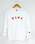 Mama Heart on Sleeve Sweatshirt