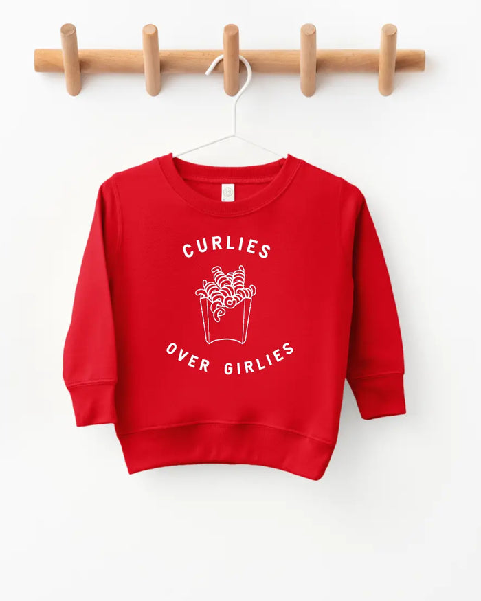 Curlies over Girlies Pullover Saved by Grace Co.