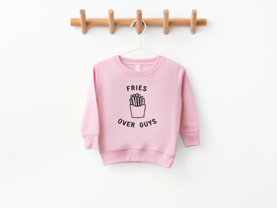 Fries Over Guys Pullover Saved by Grace Co.