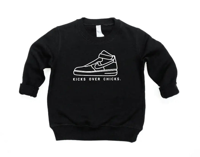 Kicks Over Chicks Sweatshirt AF1 Saved by Grace Co.