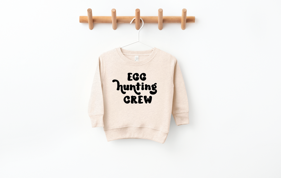 Egg Hunting Crew Pullover