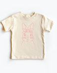 Girl Bunny Natural Tee