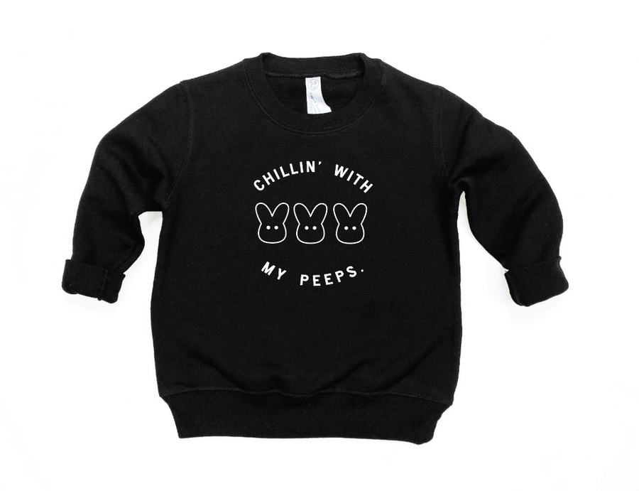 Chillin' With my Peeps Pullover