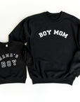 Mama's Boy Varsity Pullover - White Design