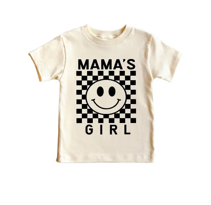 Mama's Girl Checkered Tee Saved by Grace Co.