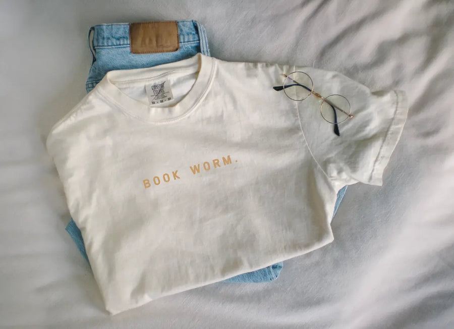 Book Worm - Final Sale Saved by Grace Co.