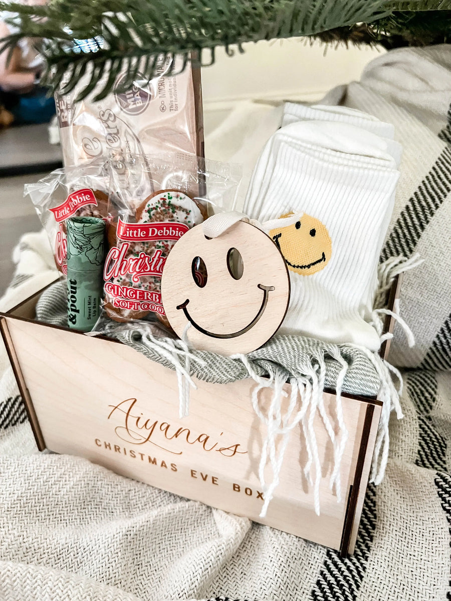 Custom Christmas Eve Box Saved by Grace Co.