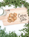 Cookies + Milk Santa Boards