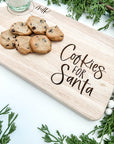Cookies + Milk Santa Boards