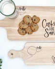 Cookies + Milk Santa Boards
