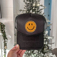 Unisex Happy Face Trucker Hats