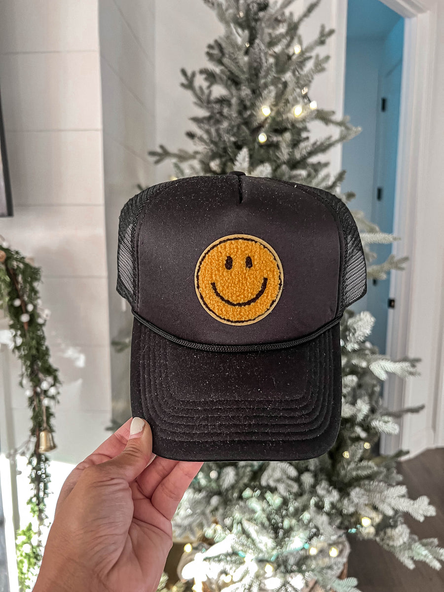 Unisex Happy Face Trucker Hats