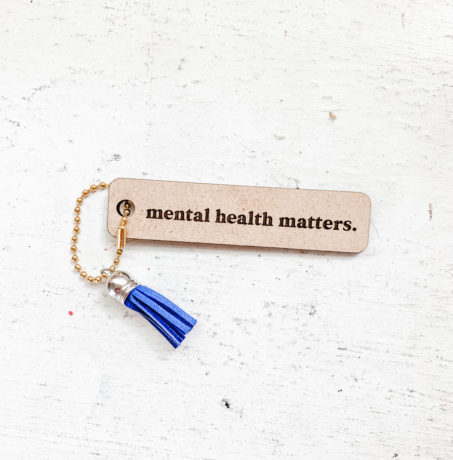 Mental Health Matters keychain